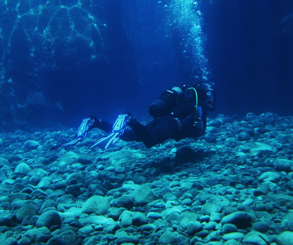 Scuba Diving in Santorini in Greece for beginners experience day 