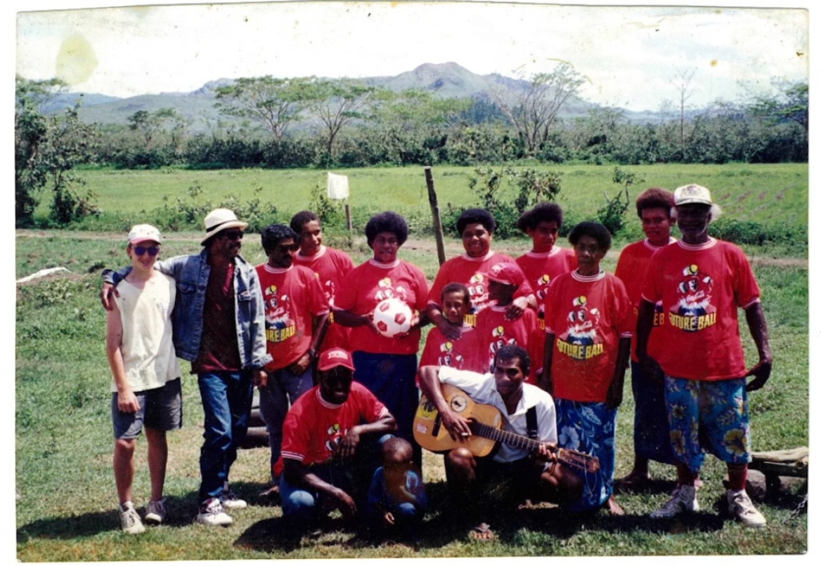 People of Draiba village in Fiji, January 1993