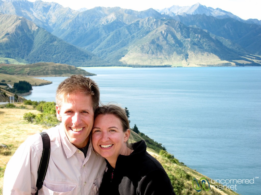 Dan & Audrey Near Queenstown, New Zealand