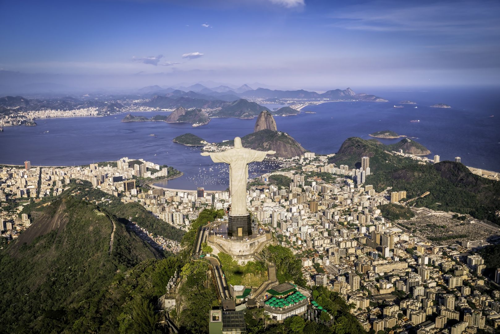 The Statue of Christ the Redeemer in Brazil, Rio 2016