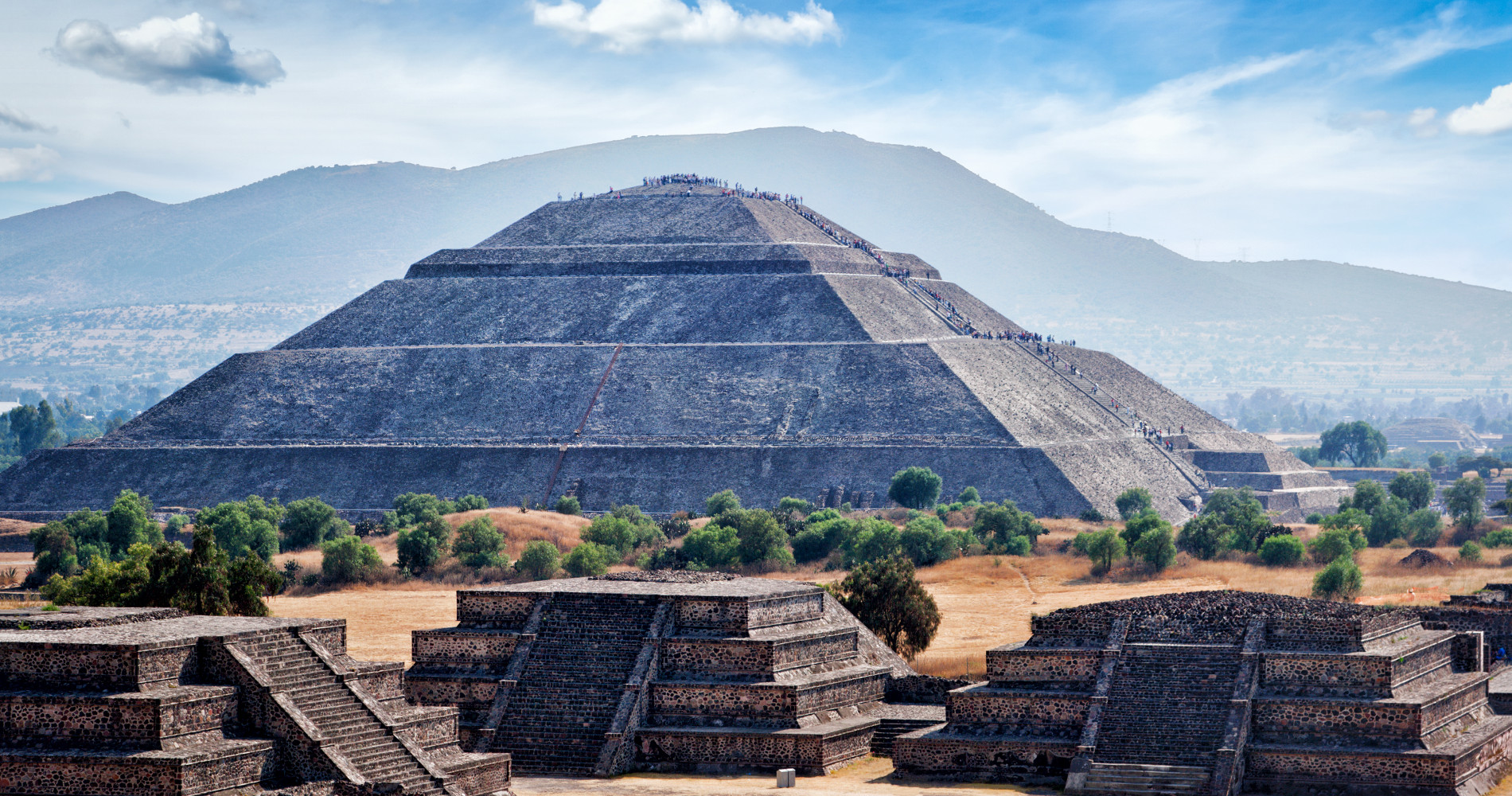 The ancient pyramids of Teotihuacan